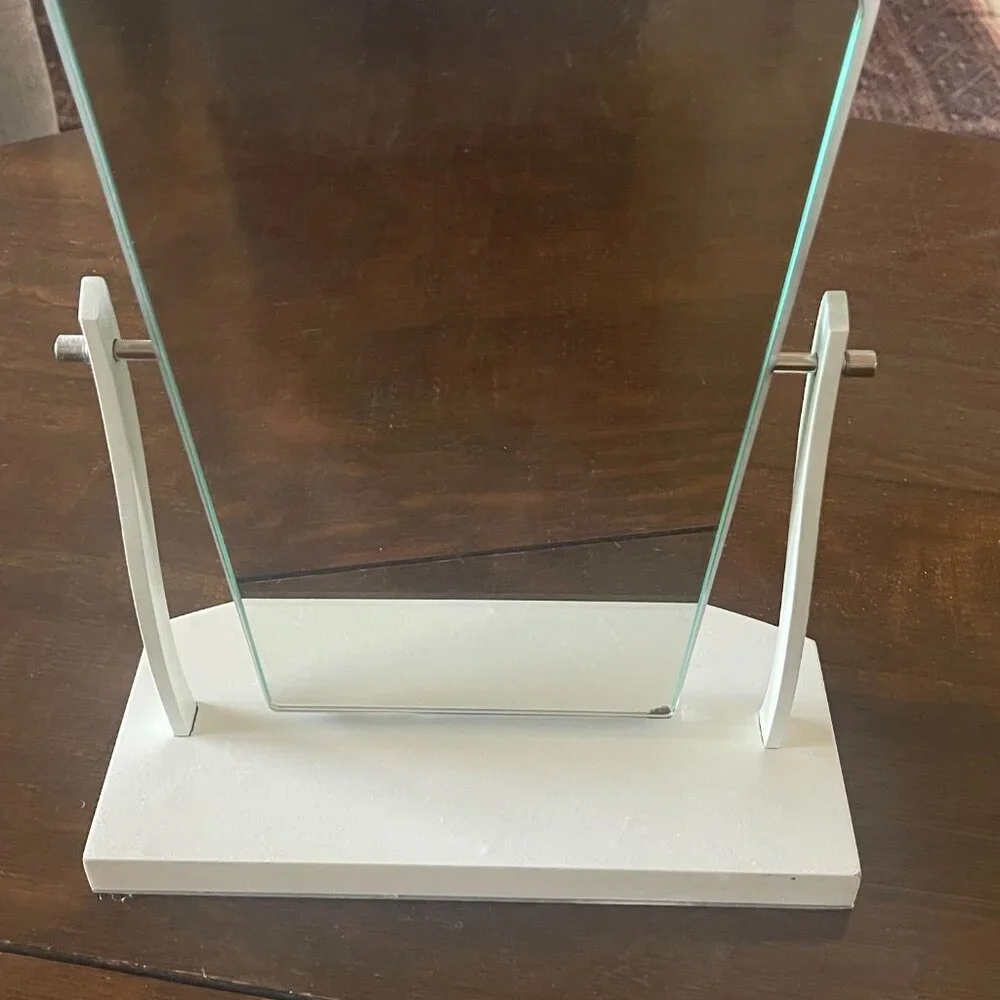 Mid Century Style Skagen Double Sided Vanity Table Top Mirror